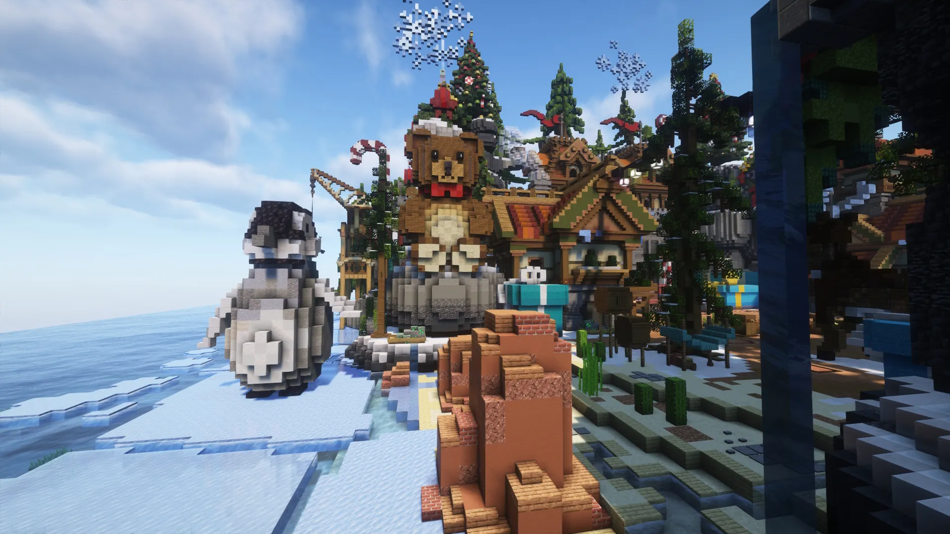 Winter Medieval Server Spawn | BuiltByBit