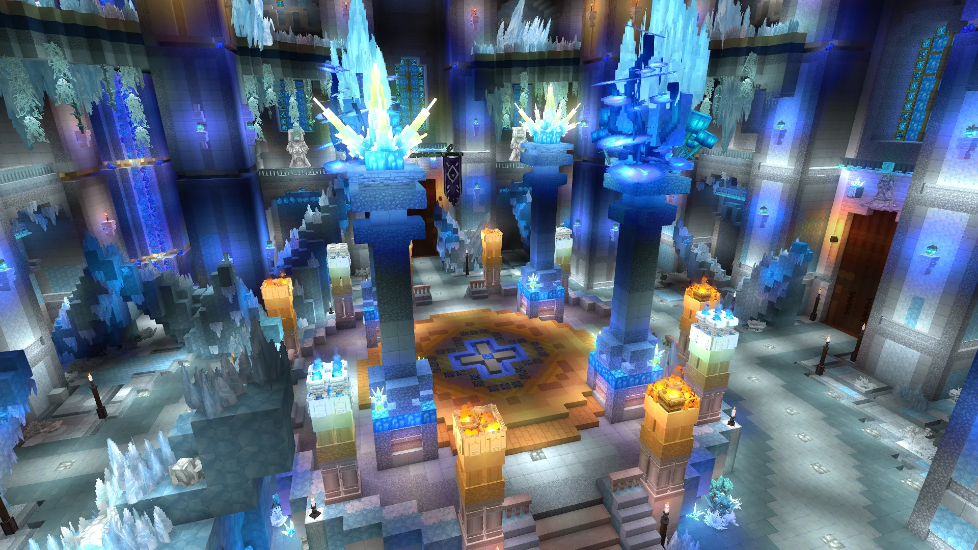 Ice Boss Arena - Hytale Build