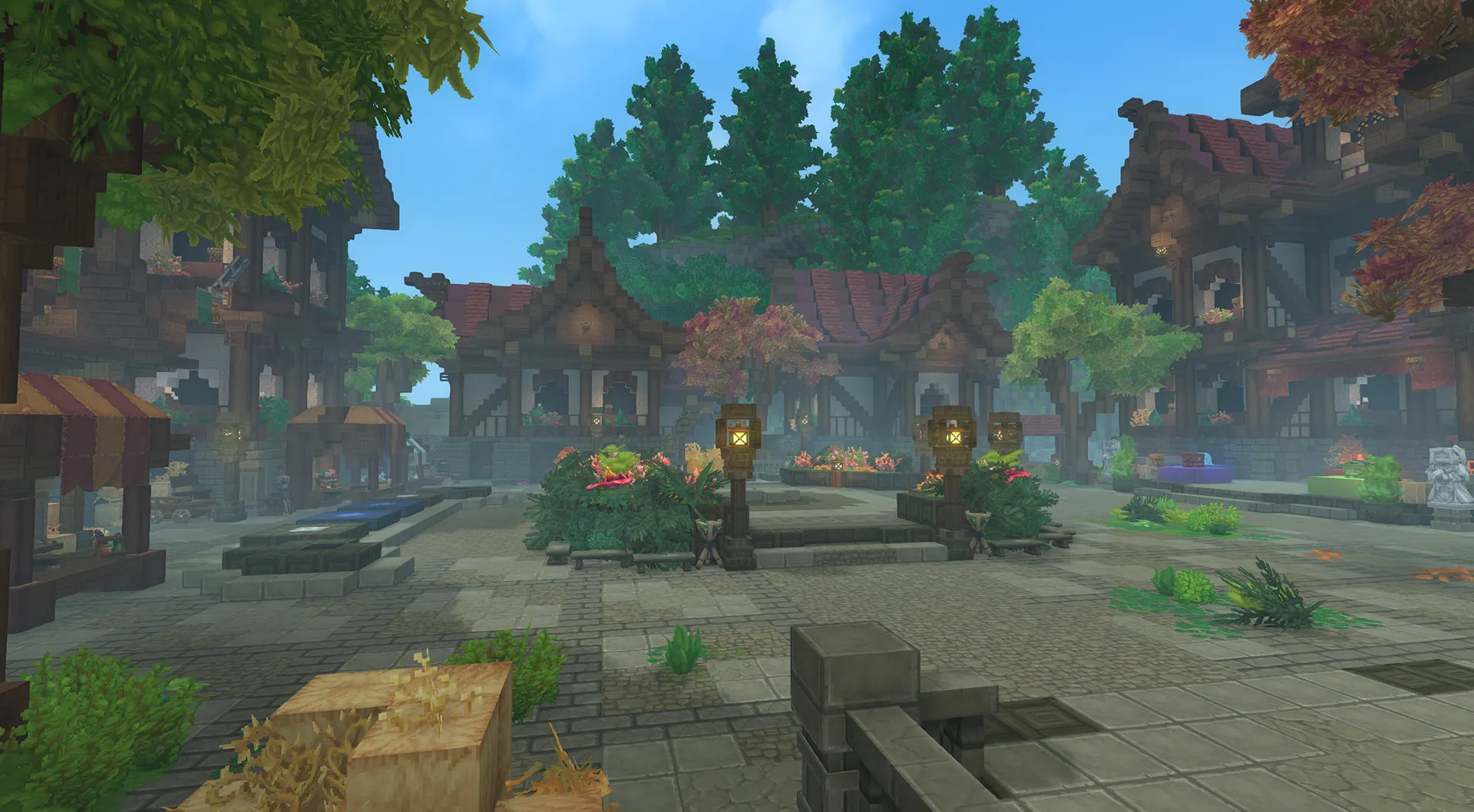 Medieval Server Spawn - Hytale Build