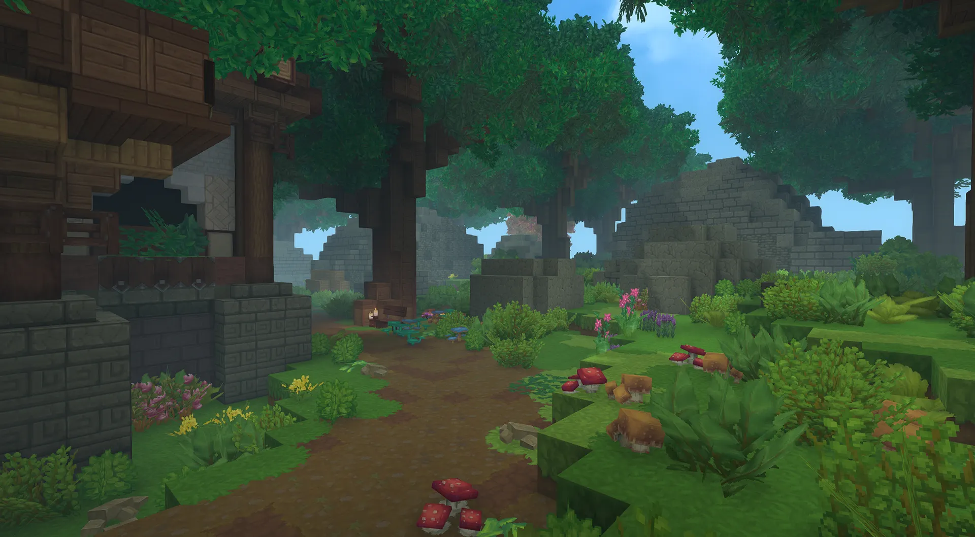 Medieval Server Spawn - Hytale Build