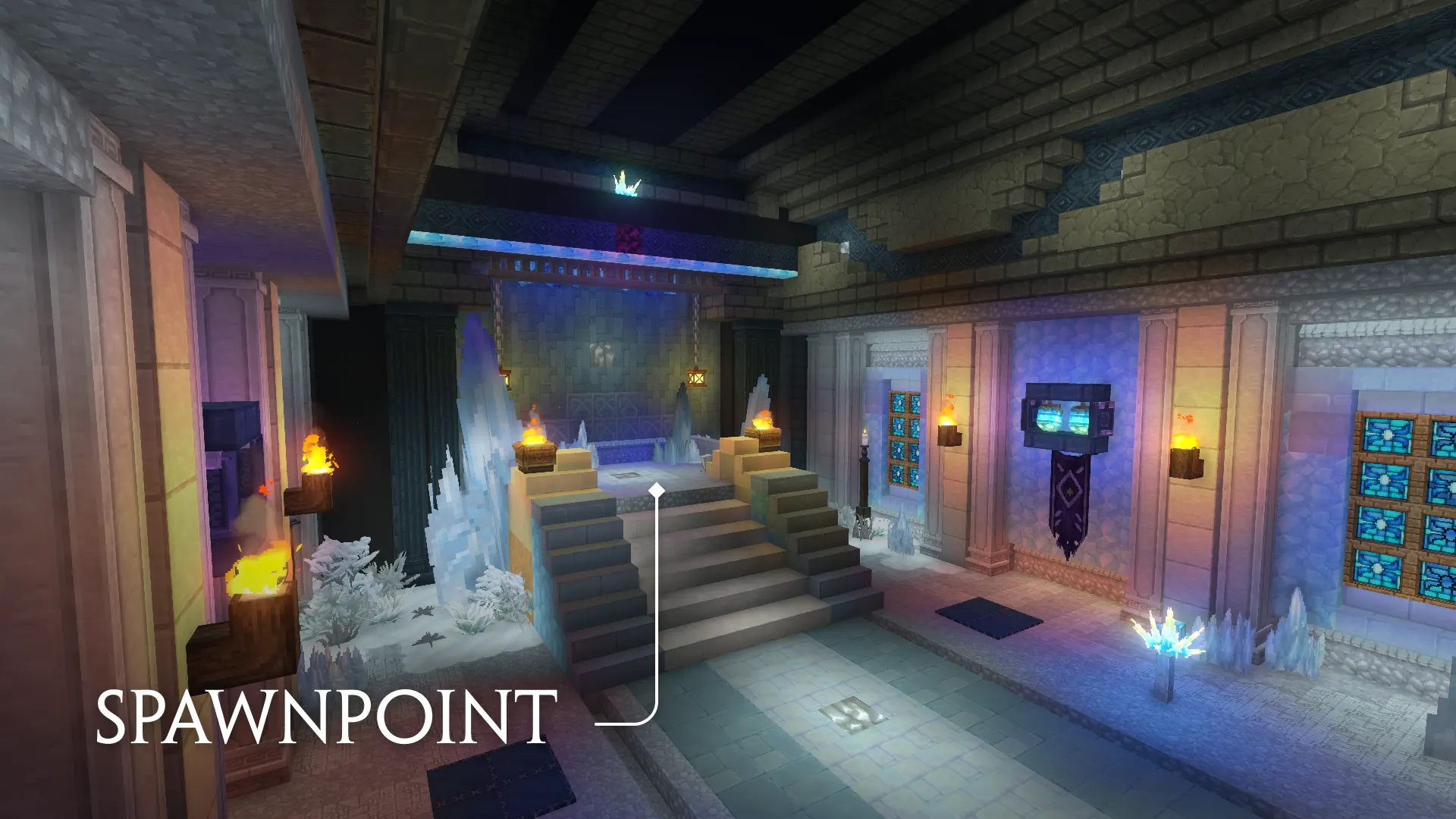 Ice Boss Arena - Hytale Build