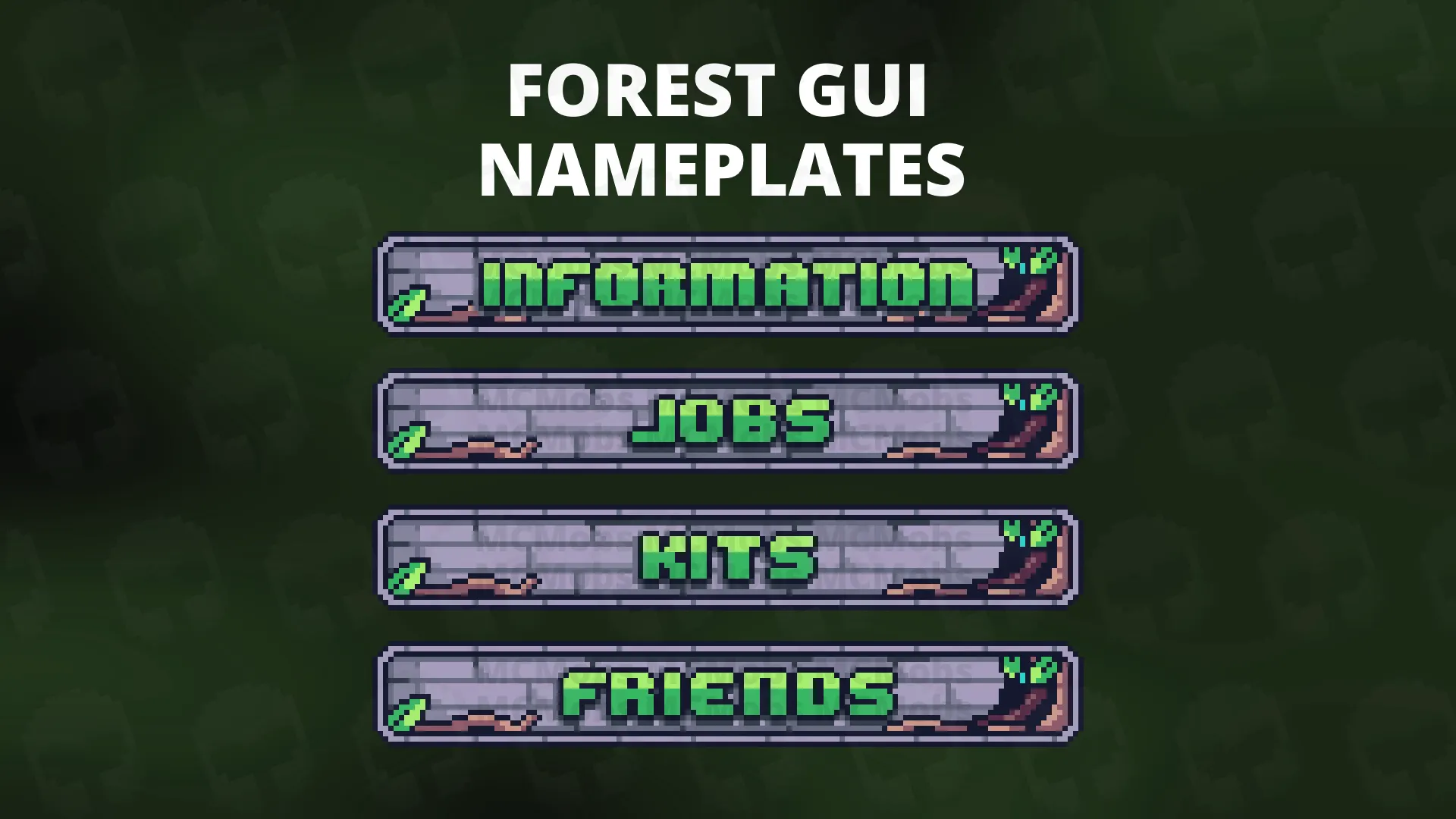 Forest GUI Nameplates