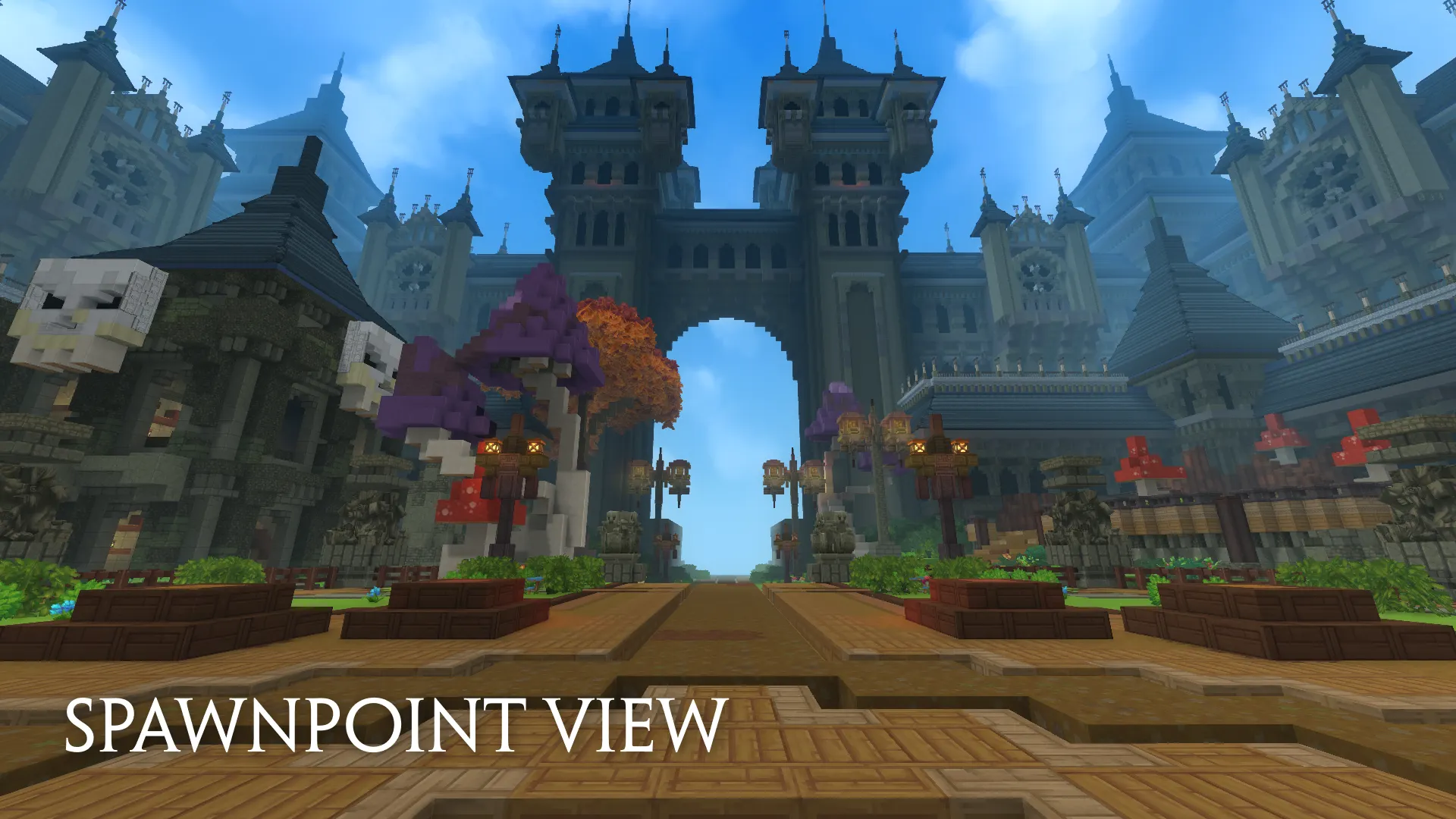 Square Castle Spawn | 234x240 | BuiltByBit