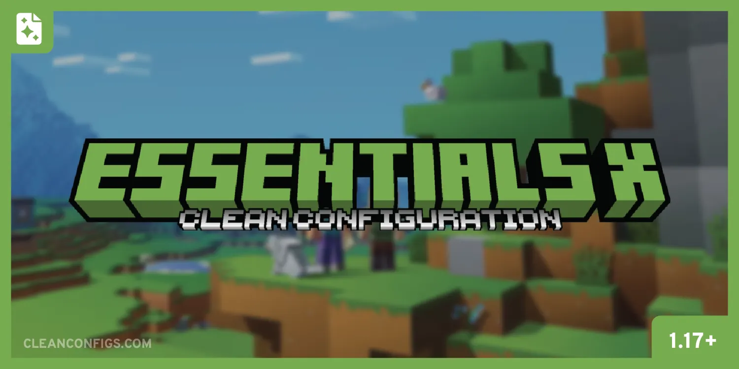 Minecraft Essentials X Plugin Configuration