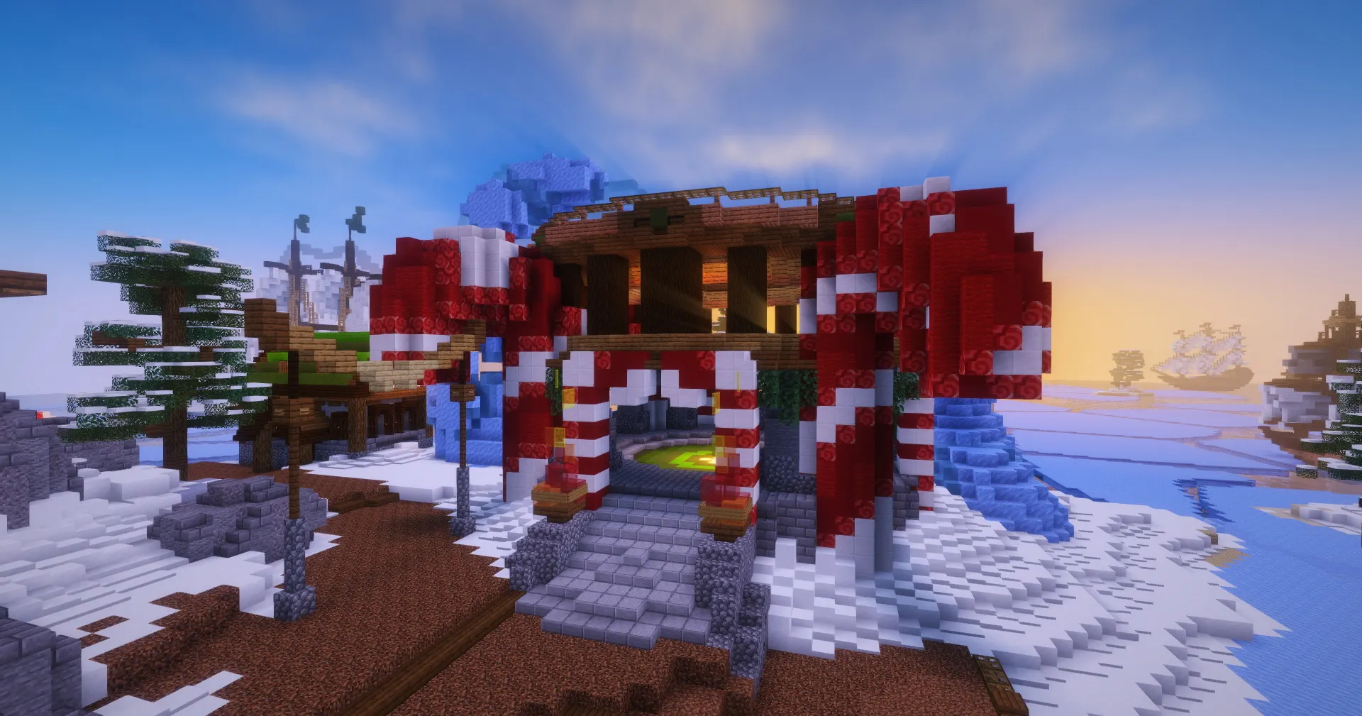 Winter Spawn - Survival Castle | BuiltByBit