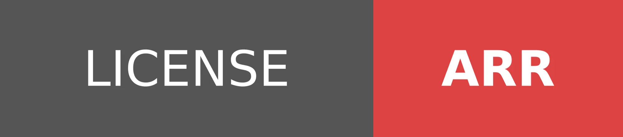 License-ARR-red