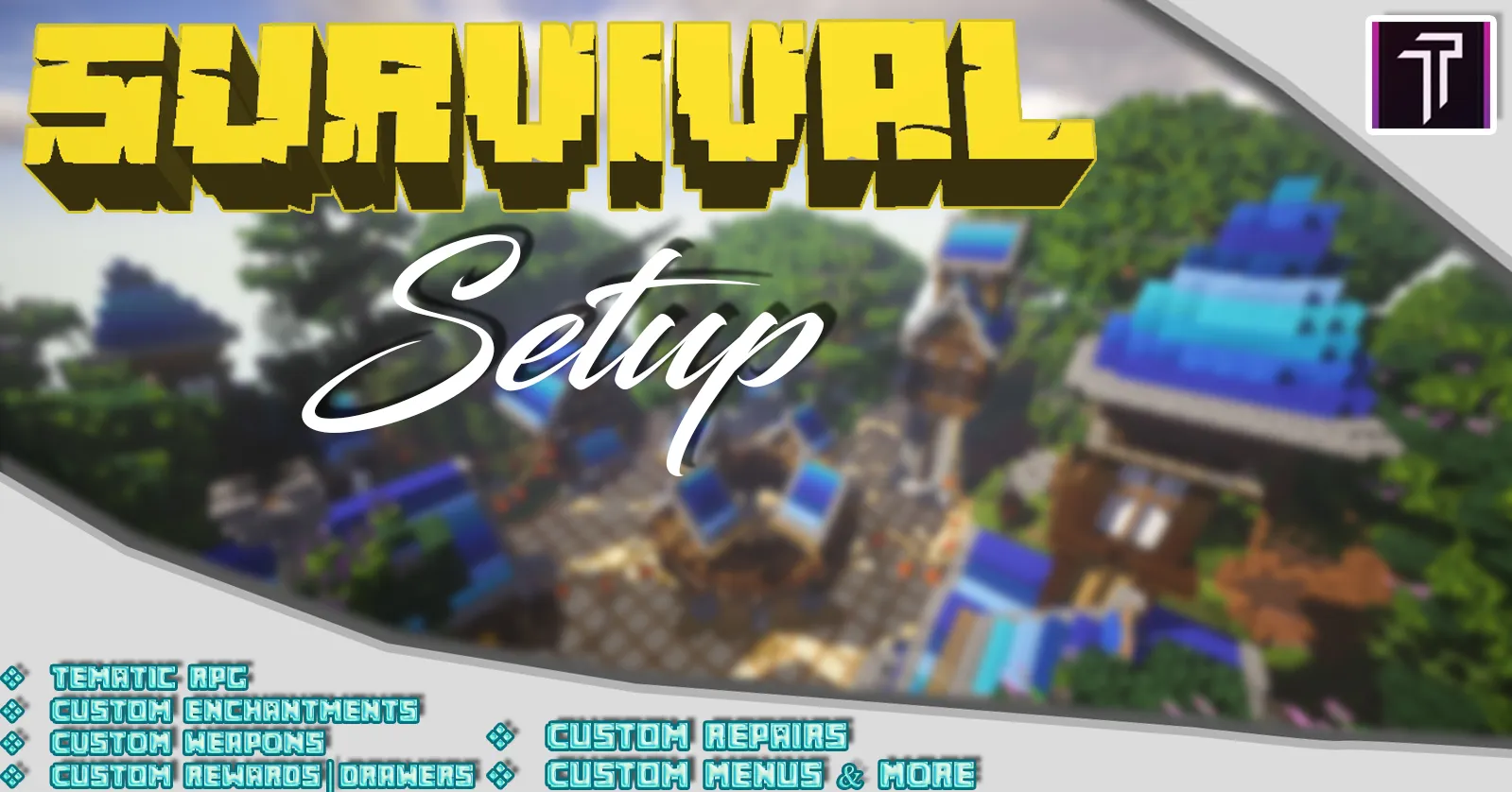 SETUP SURVIVAL RPGSpanishClassItems RPGQuestsNew EnchantsCrates