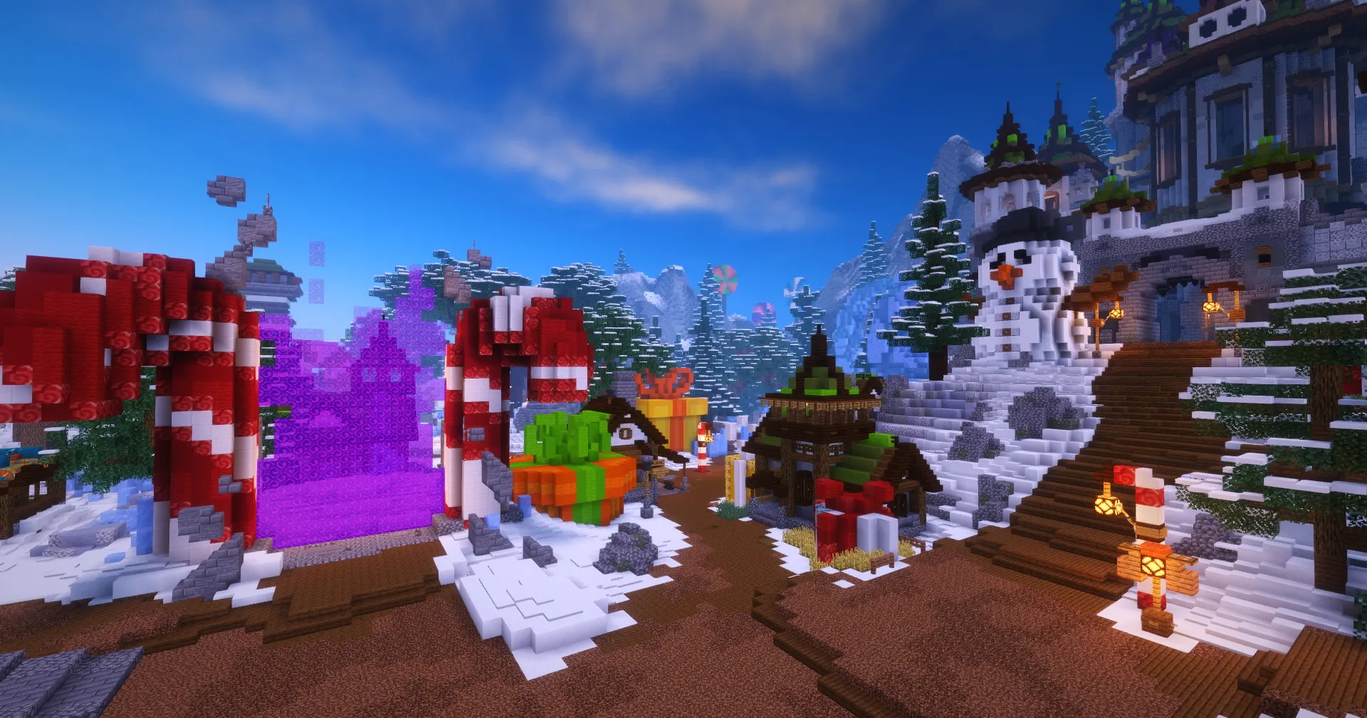 Winter Spawn - Survival Castle | BuiltByBit