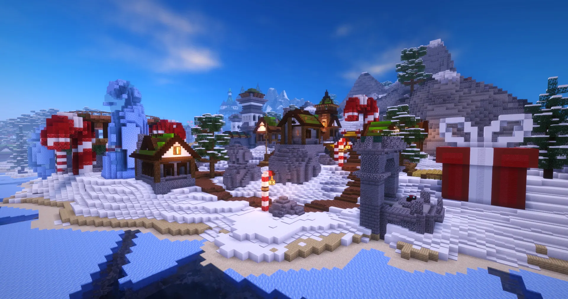 Winter Spawn - Survival Castle | BuiltByBit