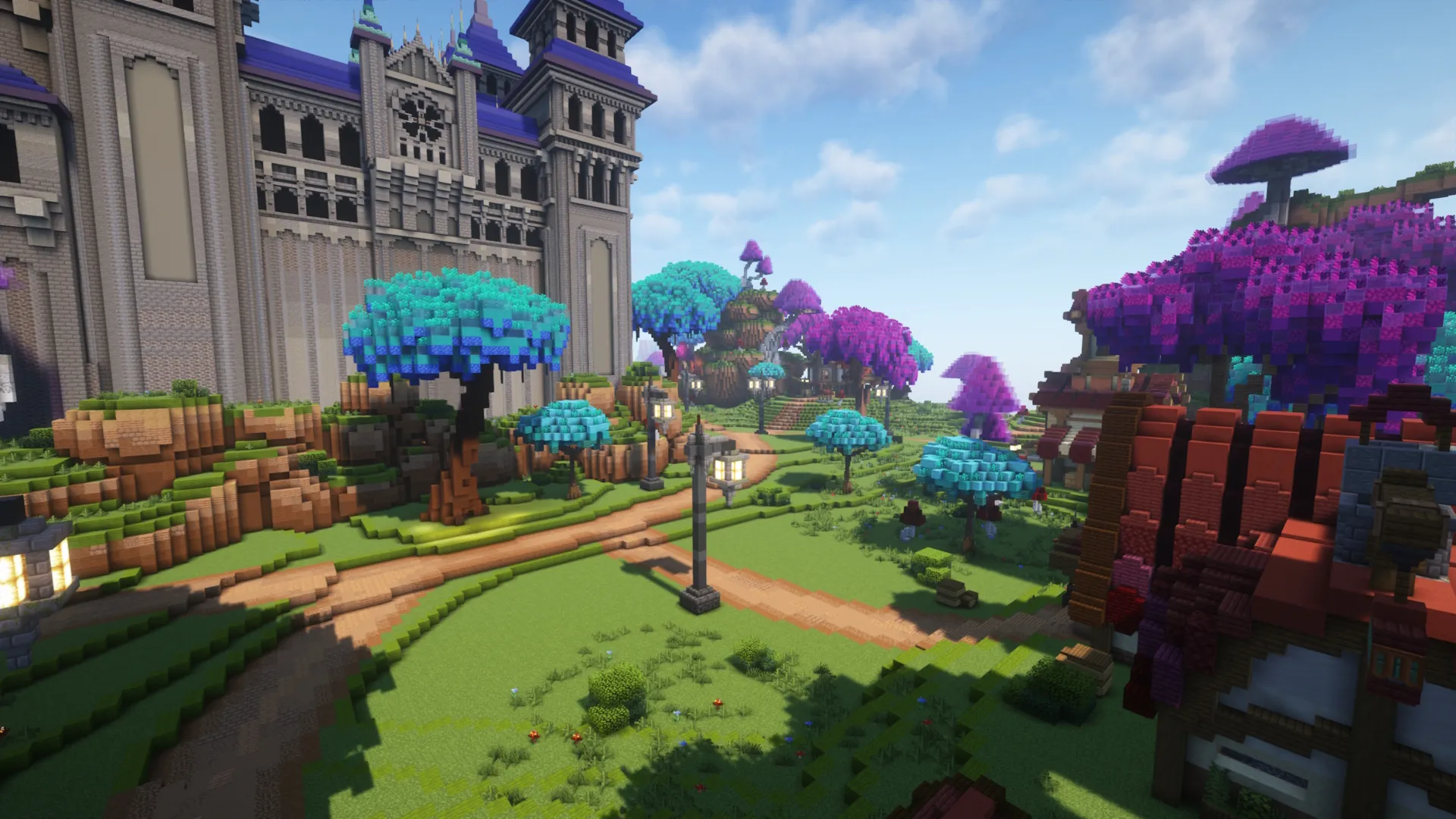 Fantasy Warzone Spawn | BuiltByBit