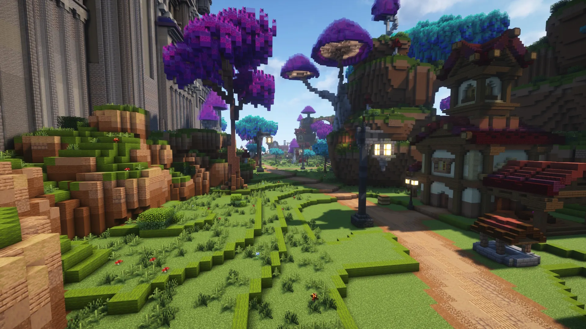 Fantasy Warzone Spawn | BuiltByBit