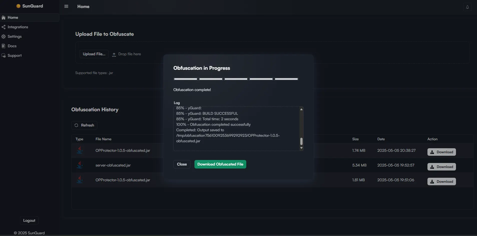 SunGuard | Code Obfuscator | BuiltByBit