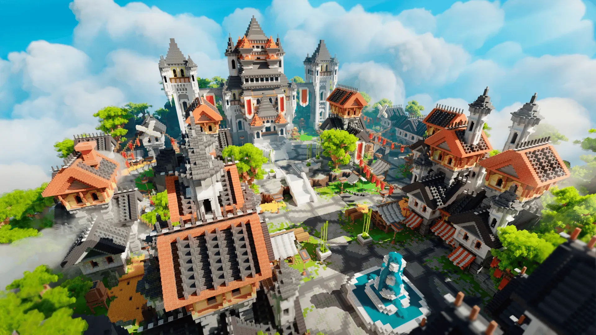 Spawn - Medieval Fantasy Castle Spawn | BuiltByBit