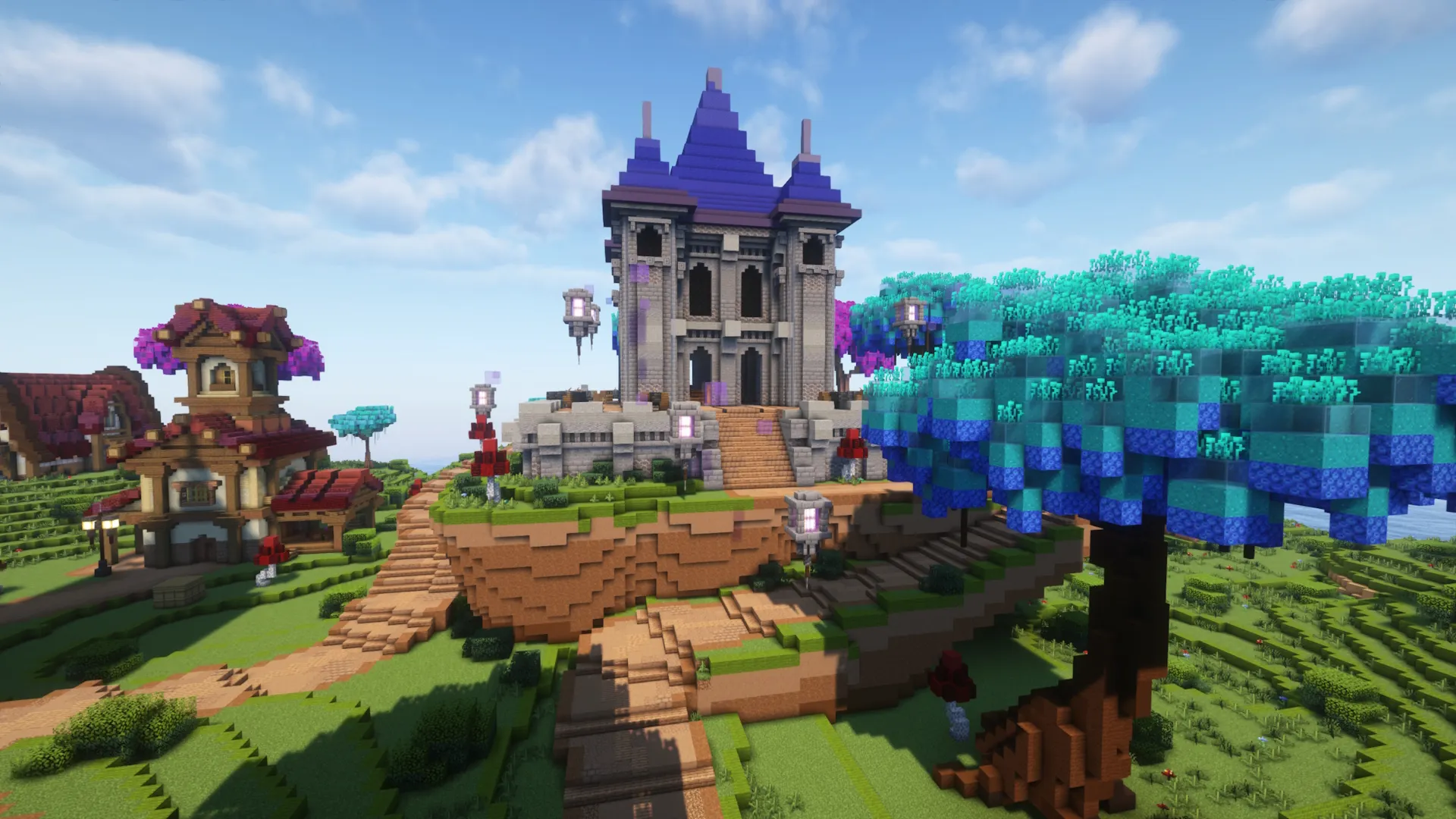 Fantasy Warzone Spawn | BuiltByBit