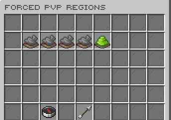 Forced PvP region browser with WorldGuard regions