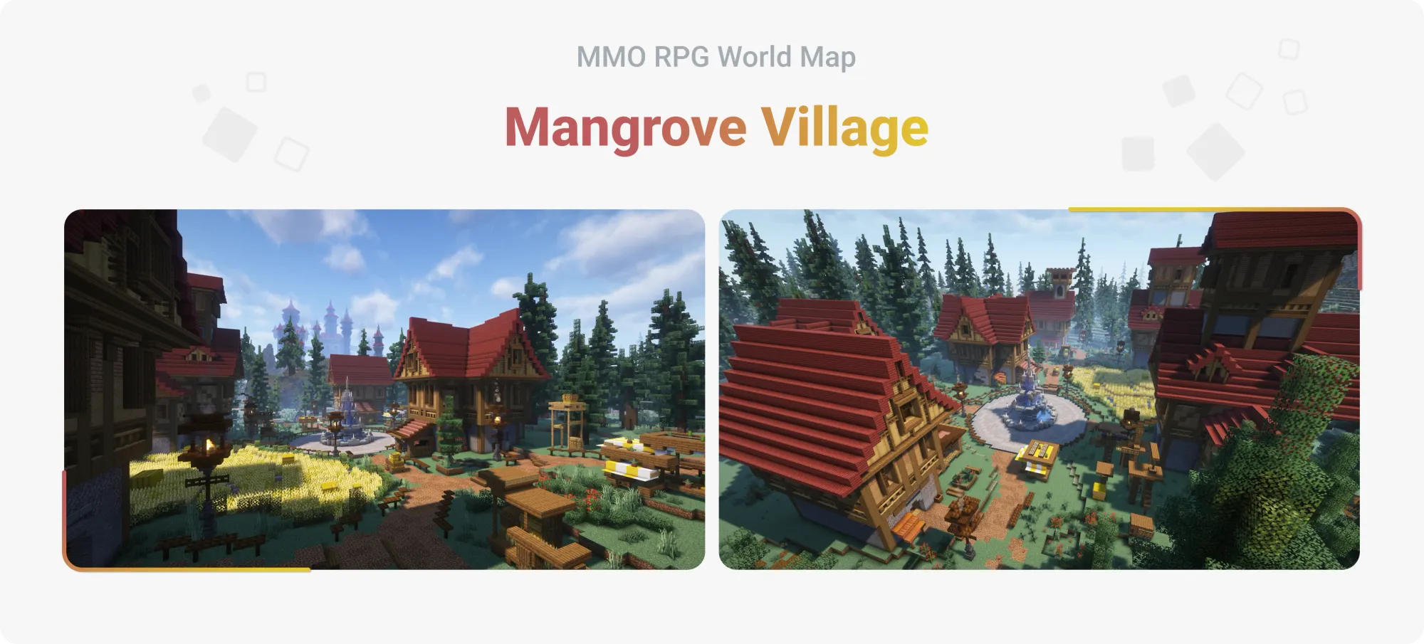 MMO RPG World Map - Mangrove Village