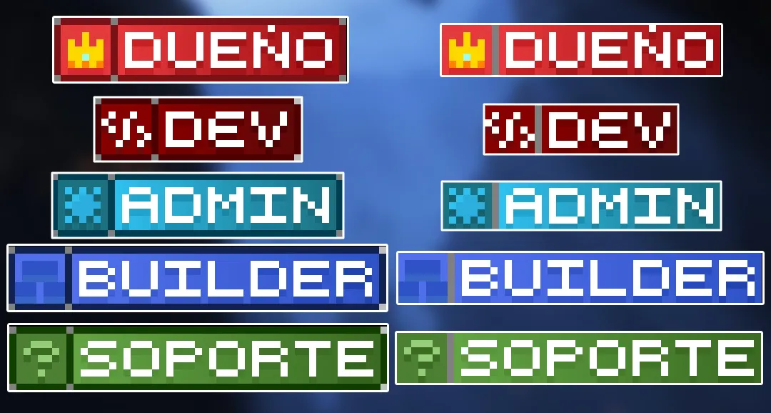 Catz Ranks | 24 Pixel Art Rank Textures | BuiltByBit