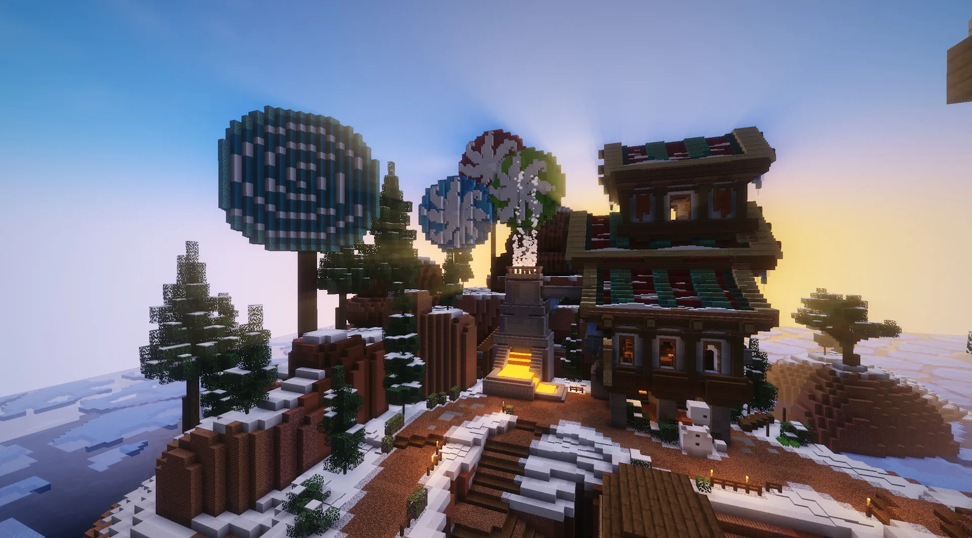 Spawn - Winter Survival Wonderland | BuiltByBit