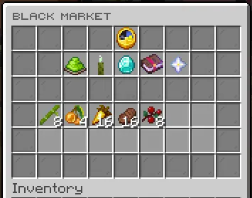 Main Blackmarket GUI