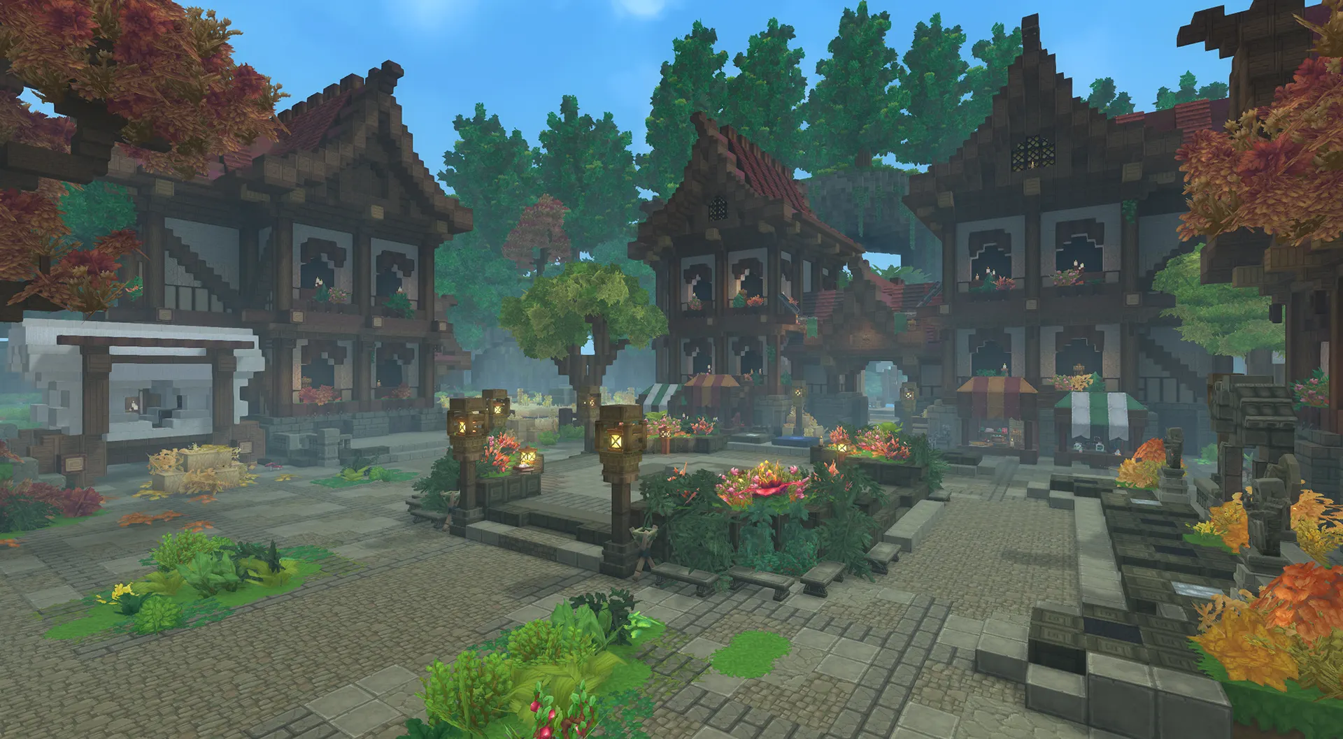 Medieval Server Spawn - Hytale Build