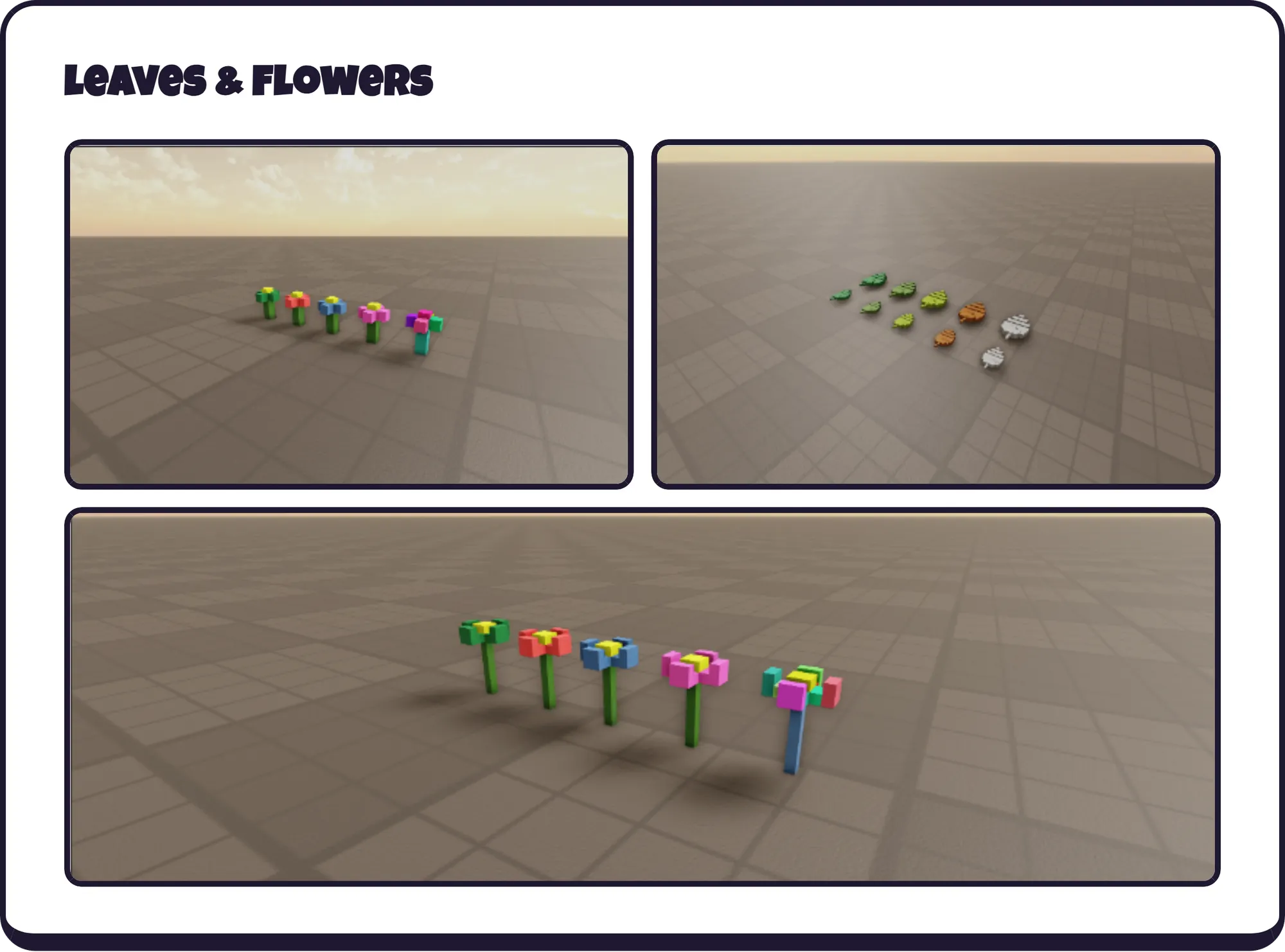 leaves & flowers [Images]