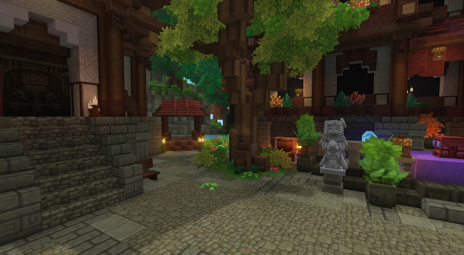 Medieval Server Spawn - Hytale Build