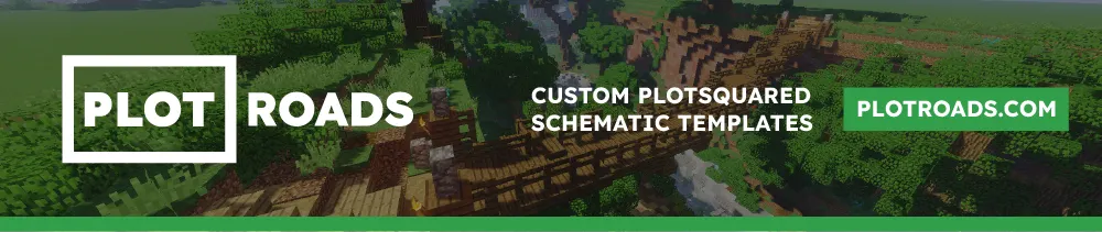 Plot Roads - Custom PlotSquared Schematic Templates - Visit PlotRoads.com