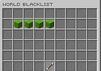 World blacklist editor for controlling where games run