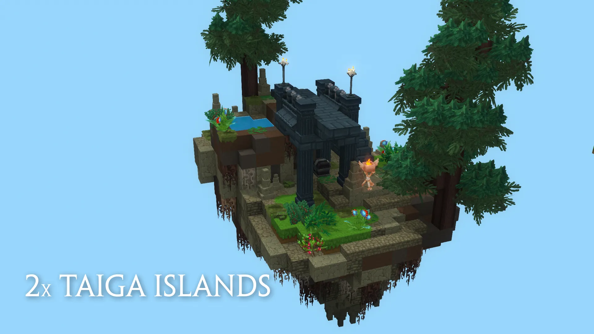25x SkyBlock Islands - Hytale Build
