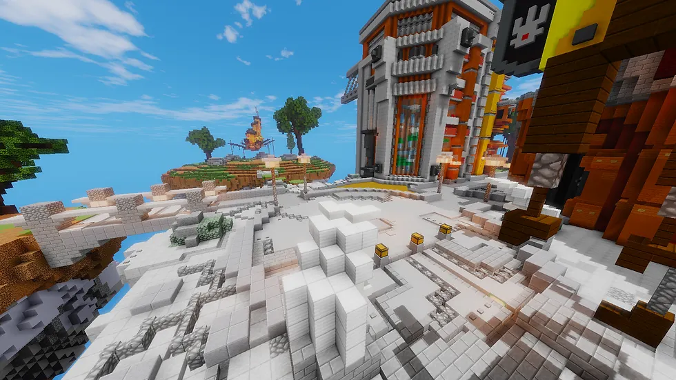 Robots Skyblock Spawn | BuiltByBit