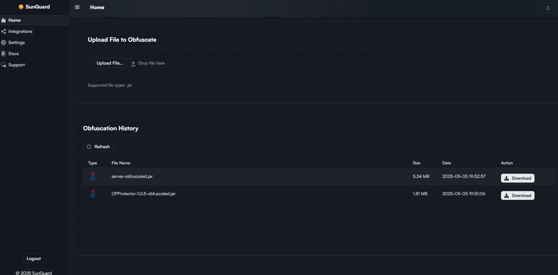 SunGuard | Code Obfuscator | BuiltByBit