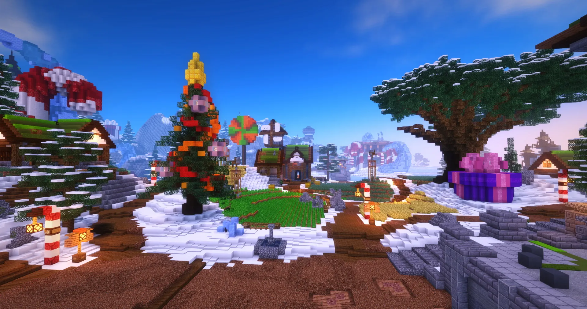 Winter Spawn - Survival Castle | BuiltByBit