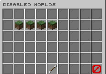 Disabled world selector for PvP toggle rules