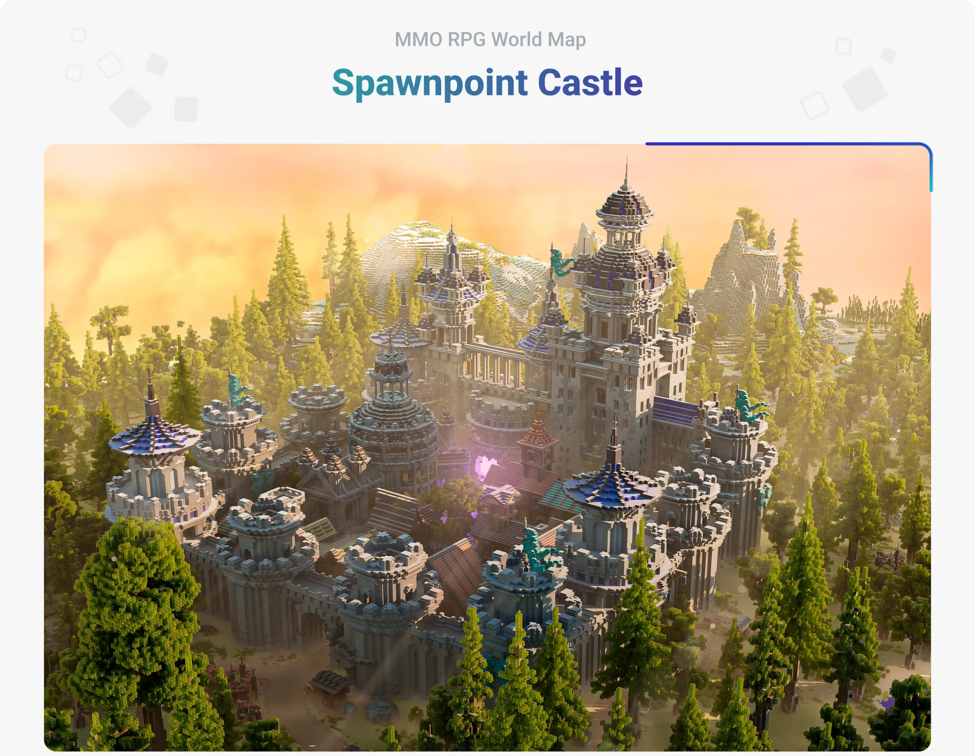 MMO RPG World Map - Spawnpoint Castle