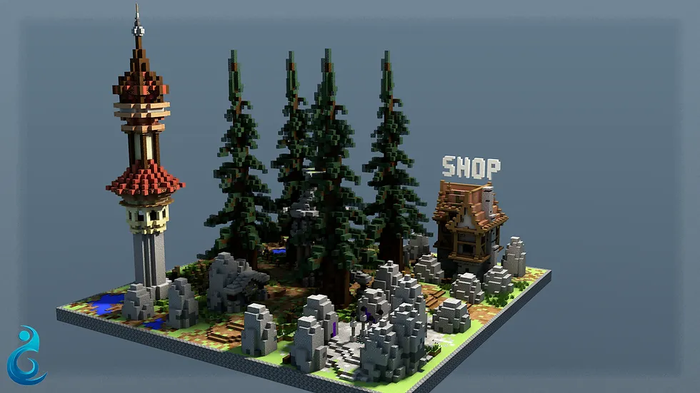 Classic Forest Faction Spawn | BuiltByBit