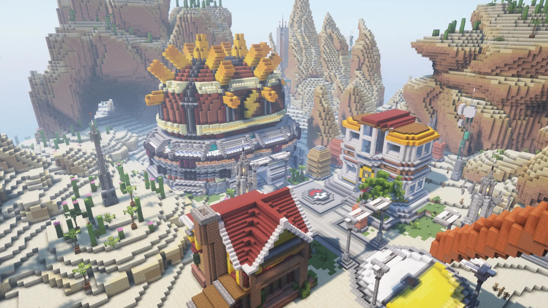 Electric Pixelmon Gym