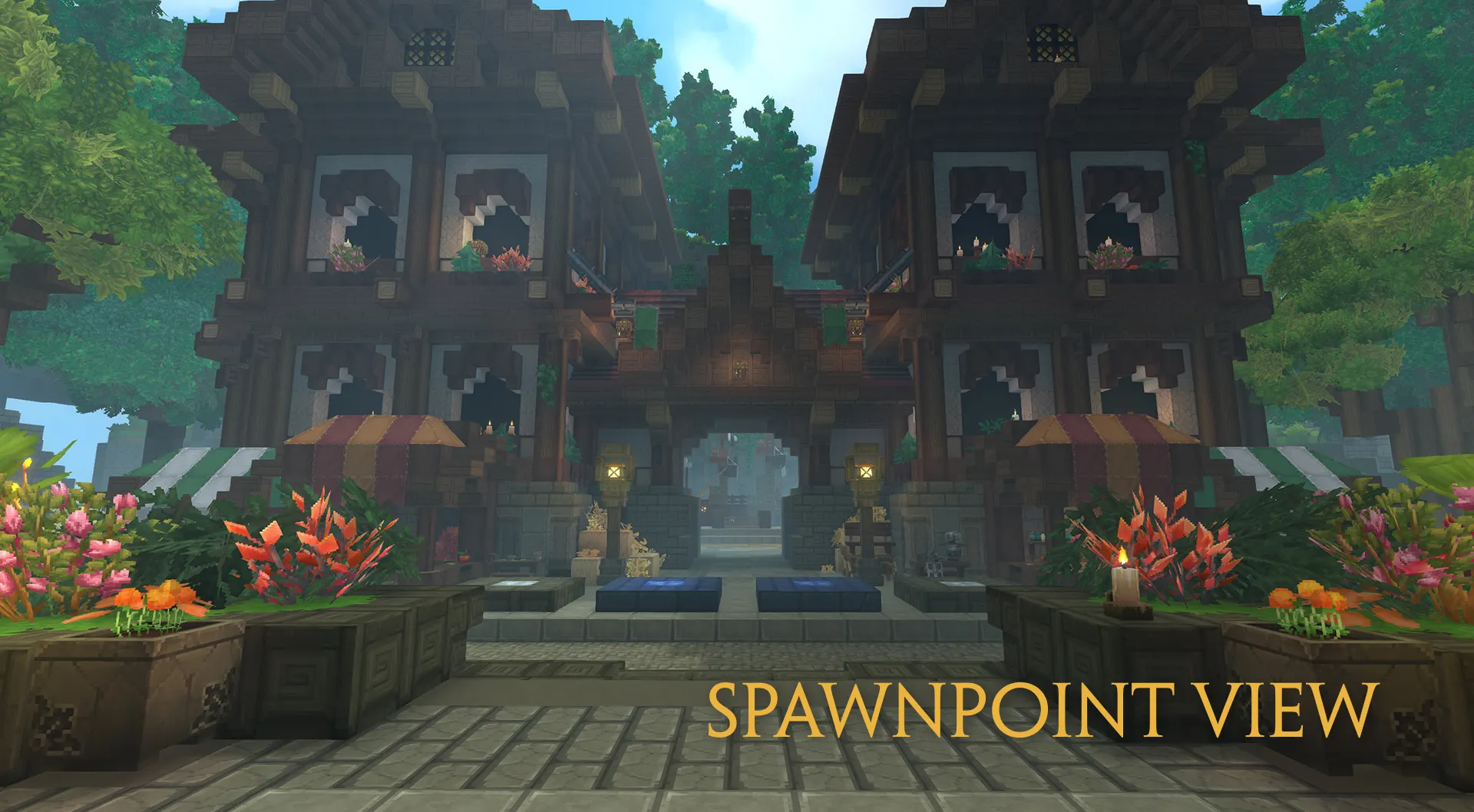 Medieval Server Spawn - Hytale Build