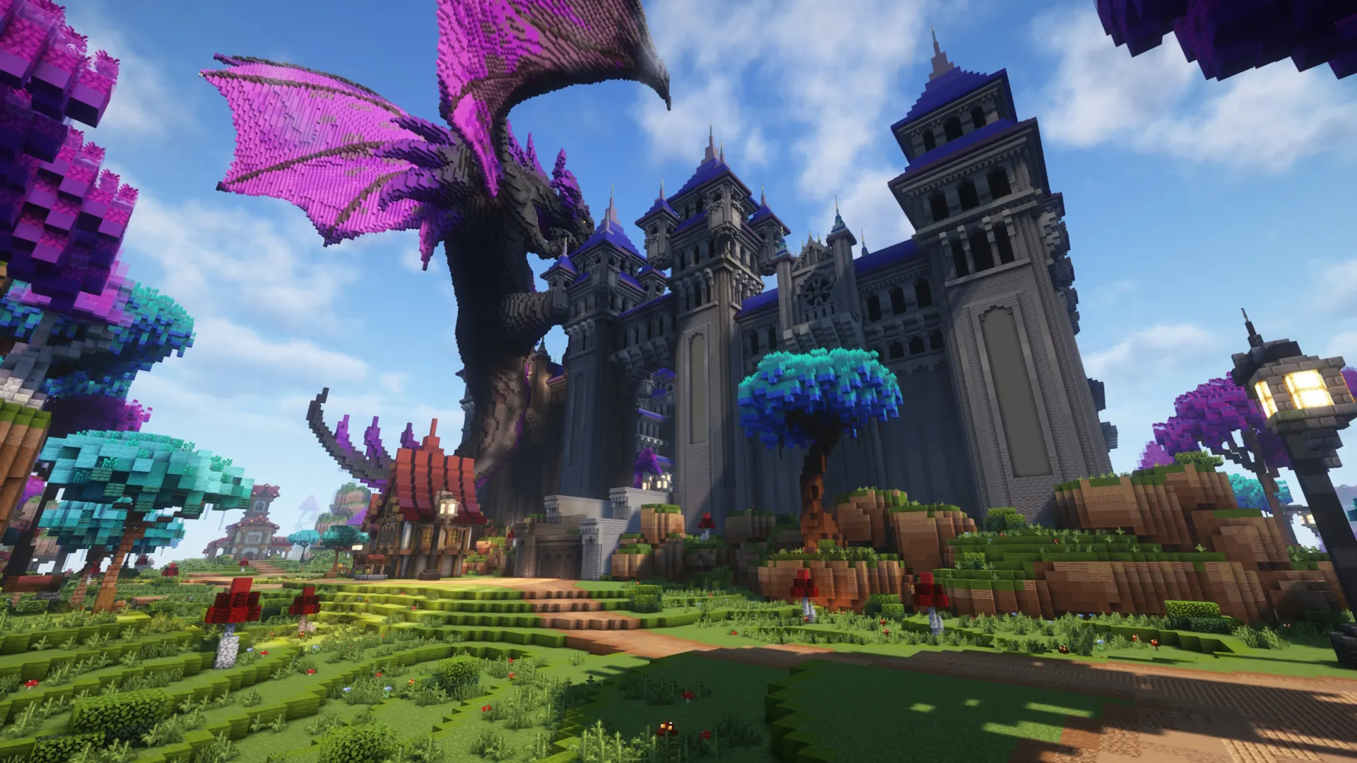 Fantasy Warzone Spawn | BuiltByBit