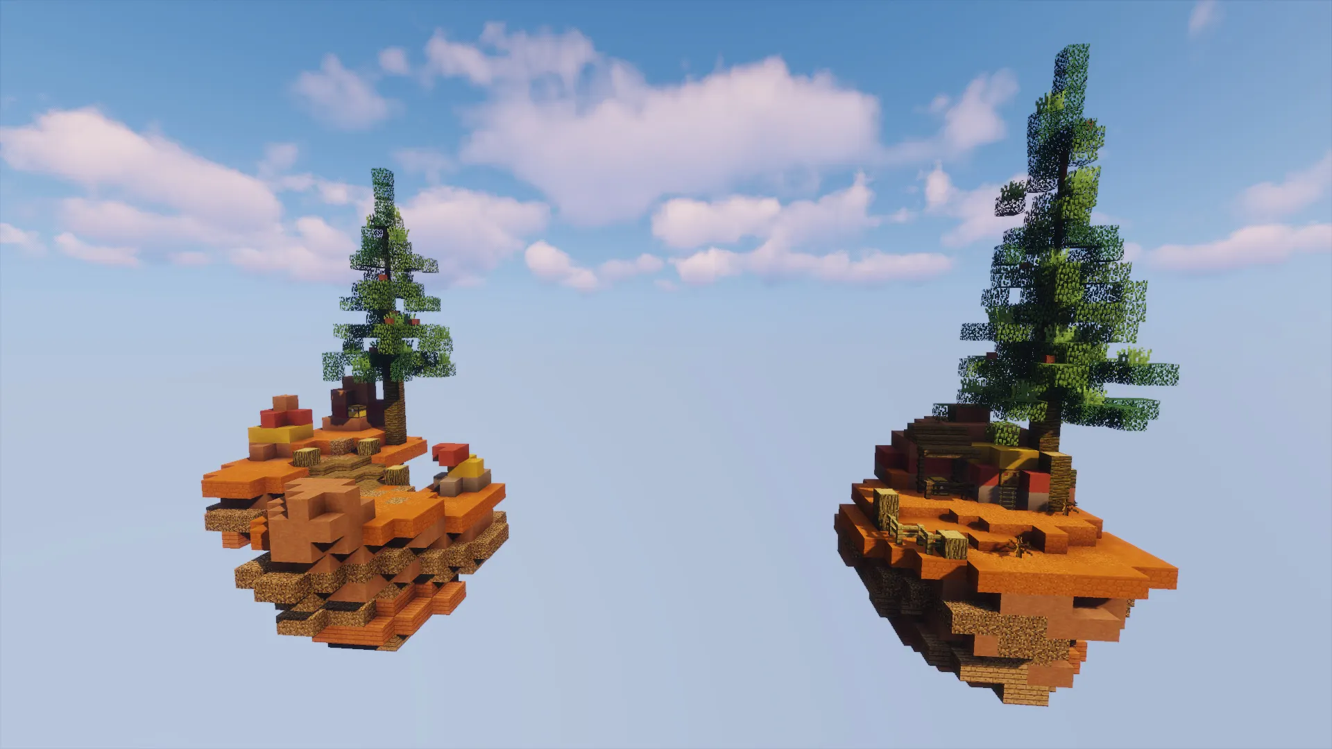 25x Skyblock starting islands