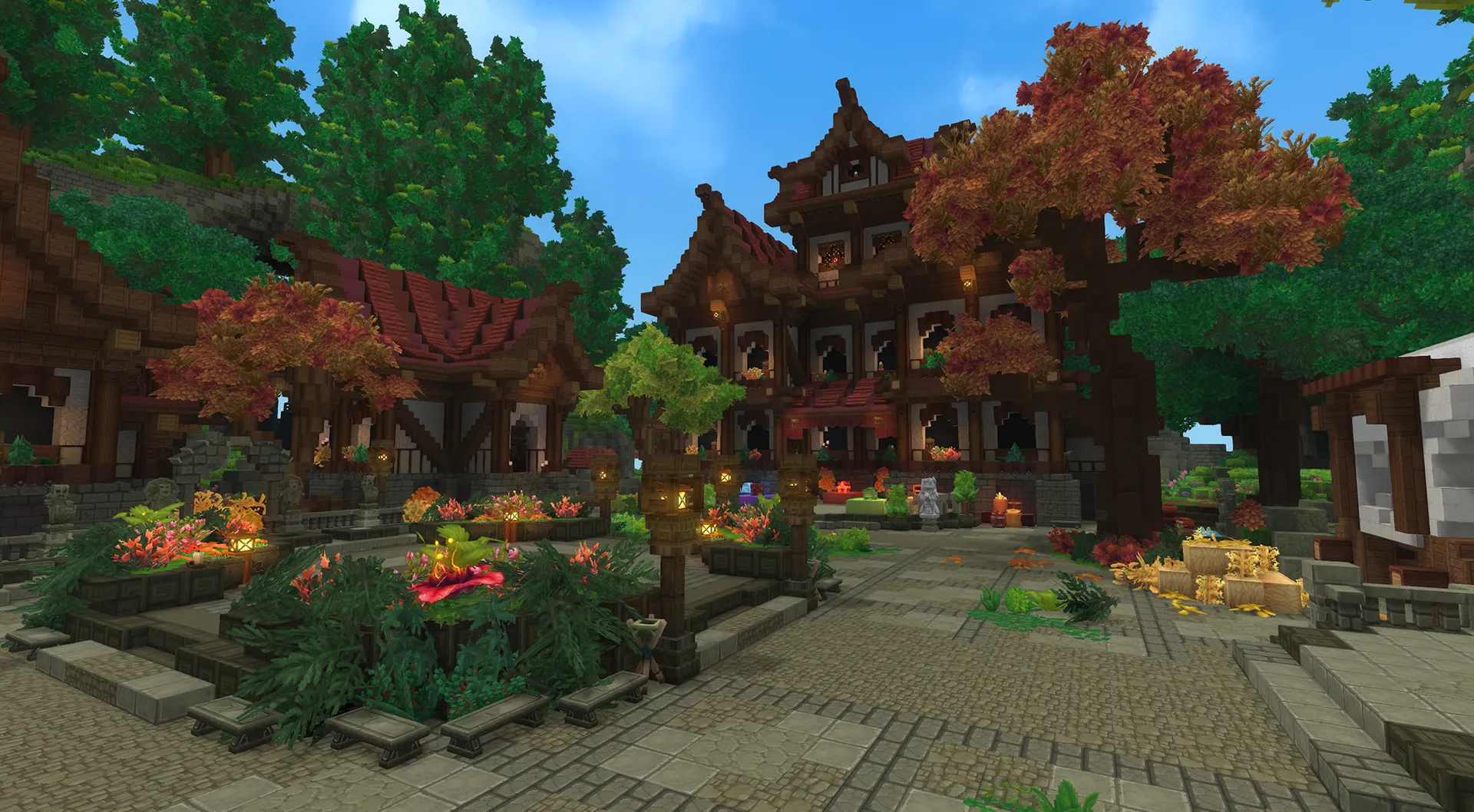 Medieval Server Spawn - Hytale Build