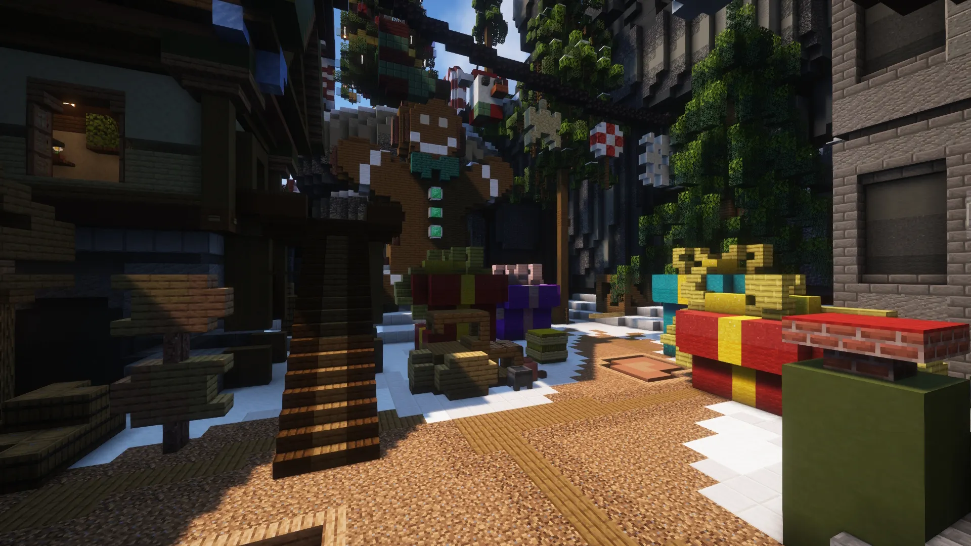 Winter Medieval Server Spawn | BuiltByBit