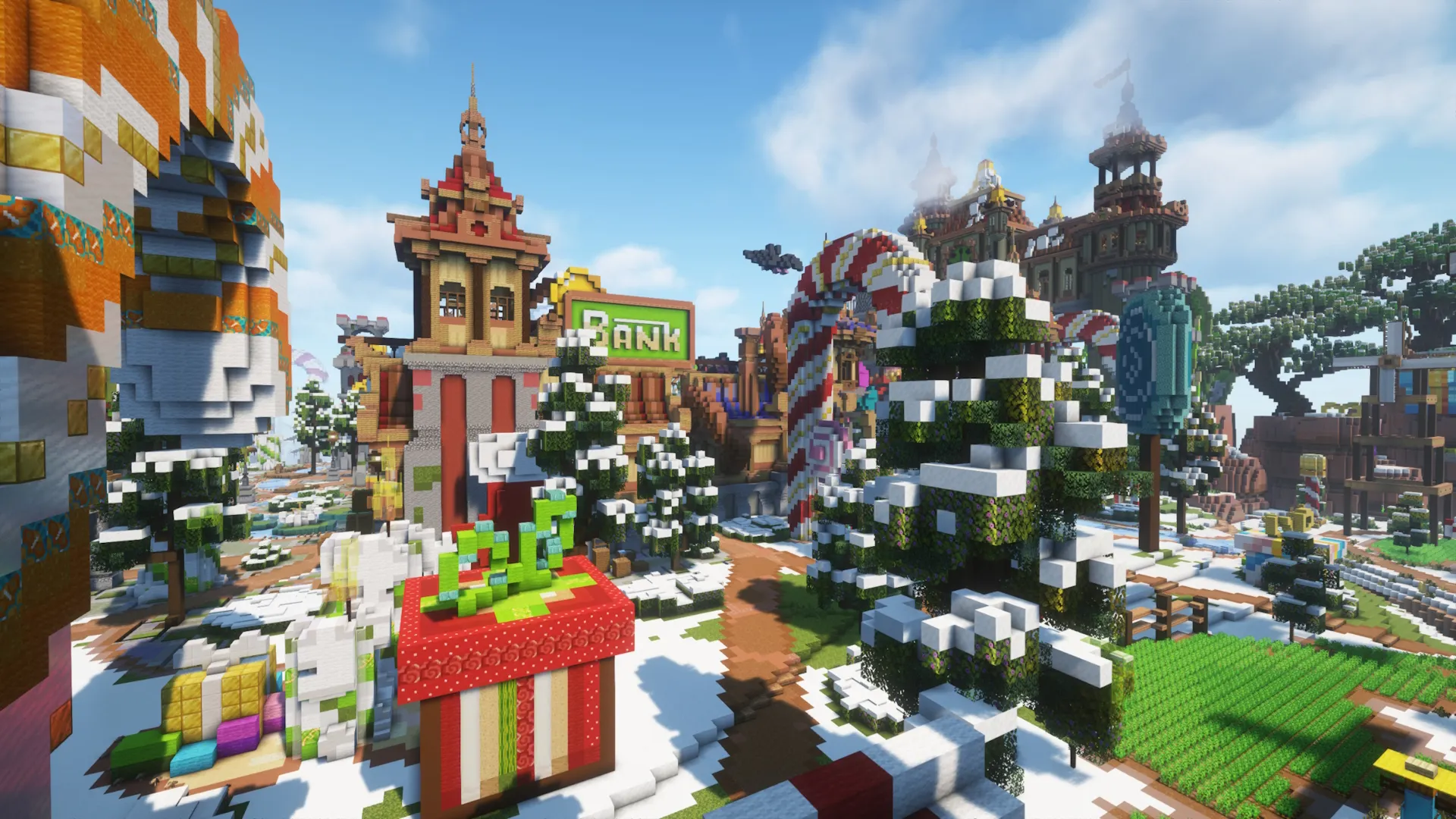 Winter Multibiome World | BuiltByBit