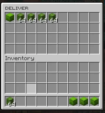 Deliver GUI. Shulkers work too! You'll get the shulker back with the ordered item taken out.