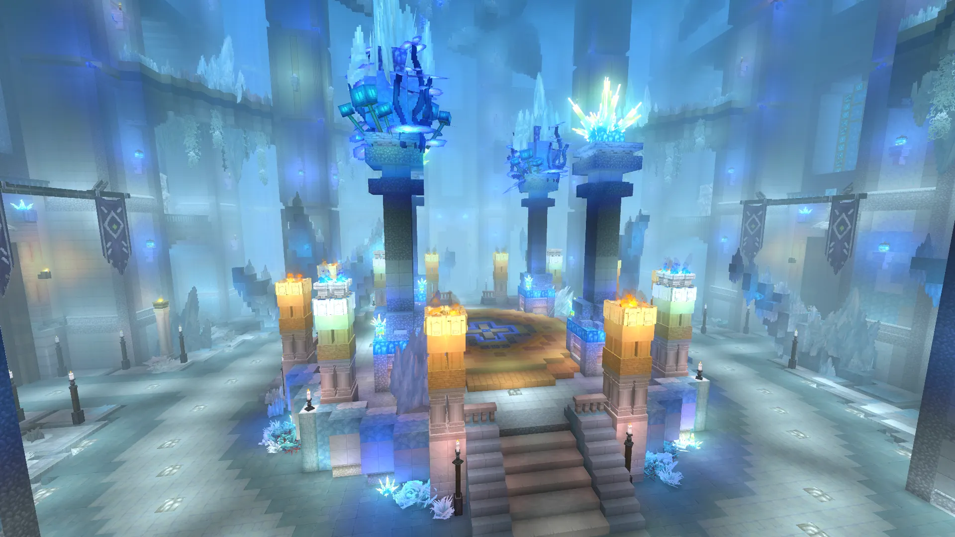 Ice Boss Arena - Hytale Build
