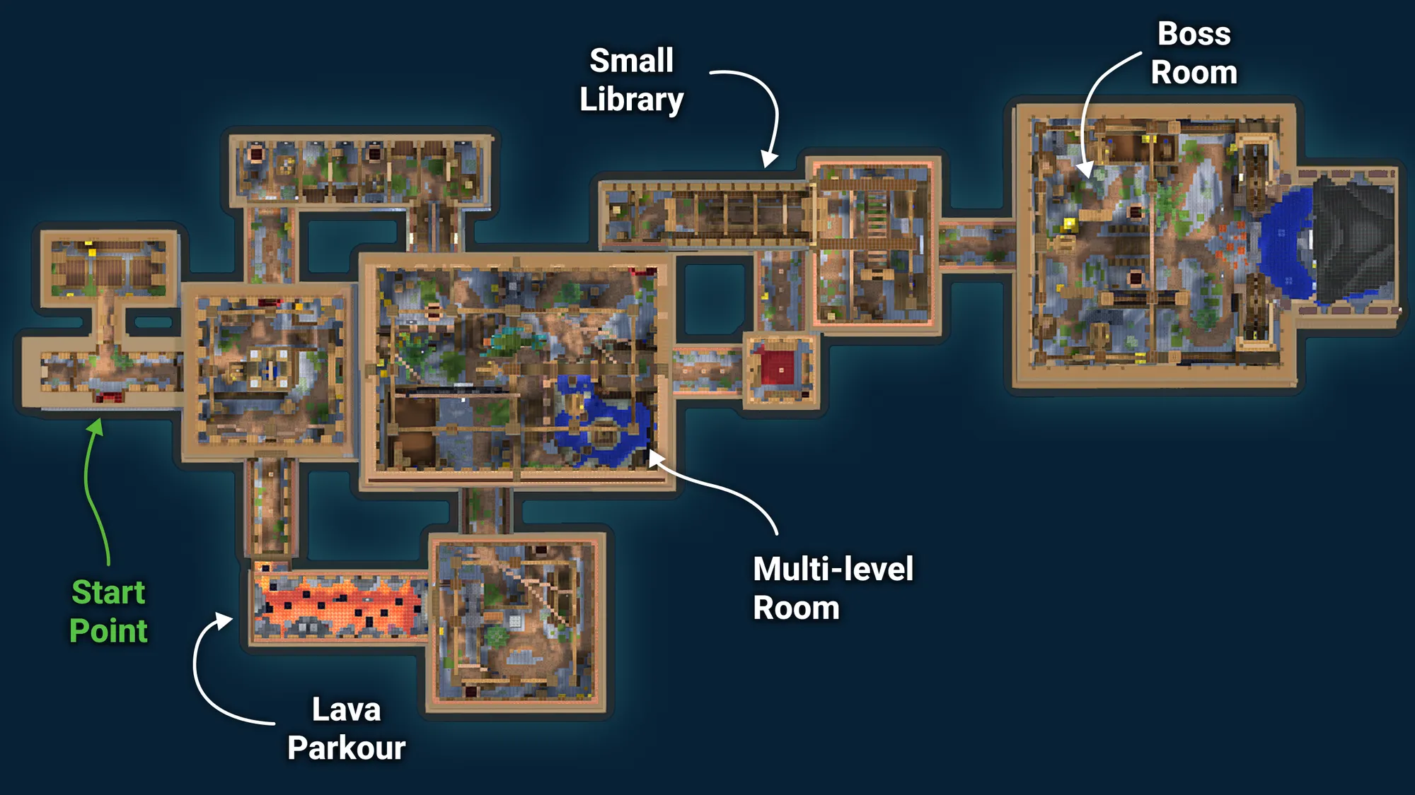 Pirate Multi-room Dungeon