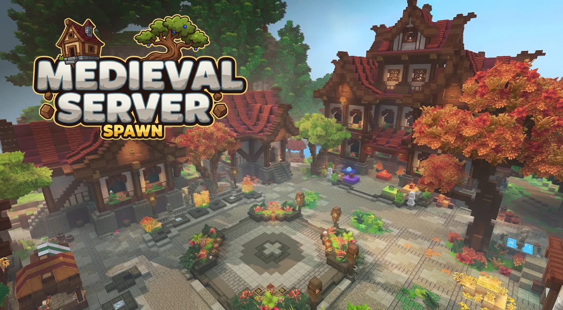 Medieval Server Spawn - Hytale Build
