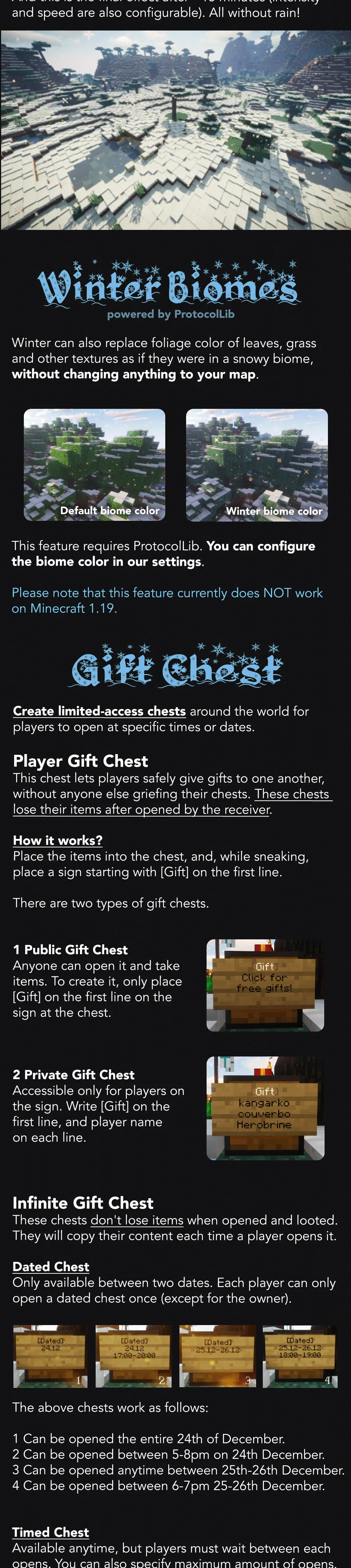 Winter - Christmas & Winter 2-in-1 Suite | BuiltByBit