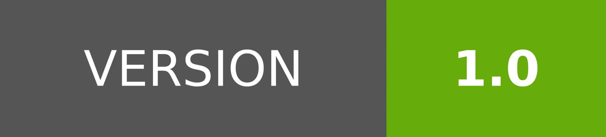 Version-1.0-green