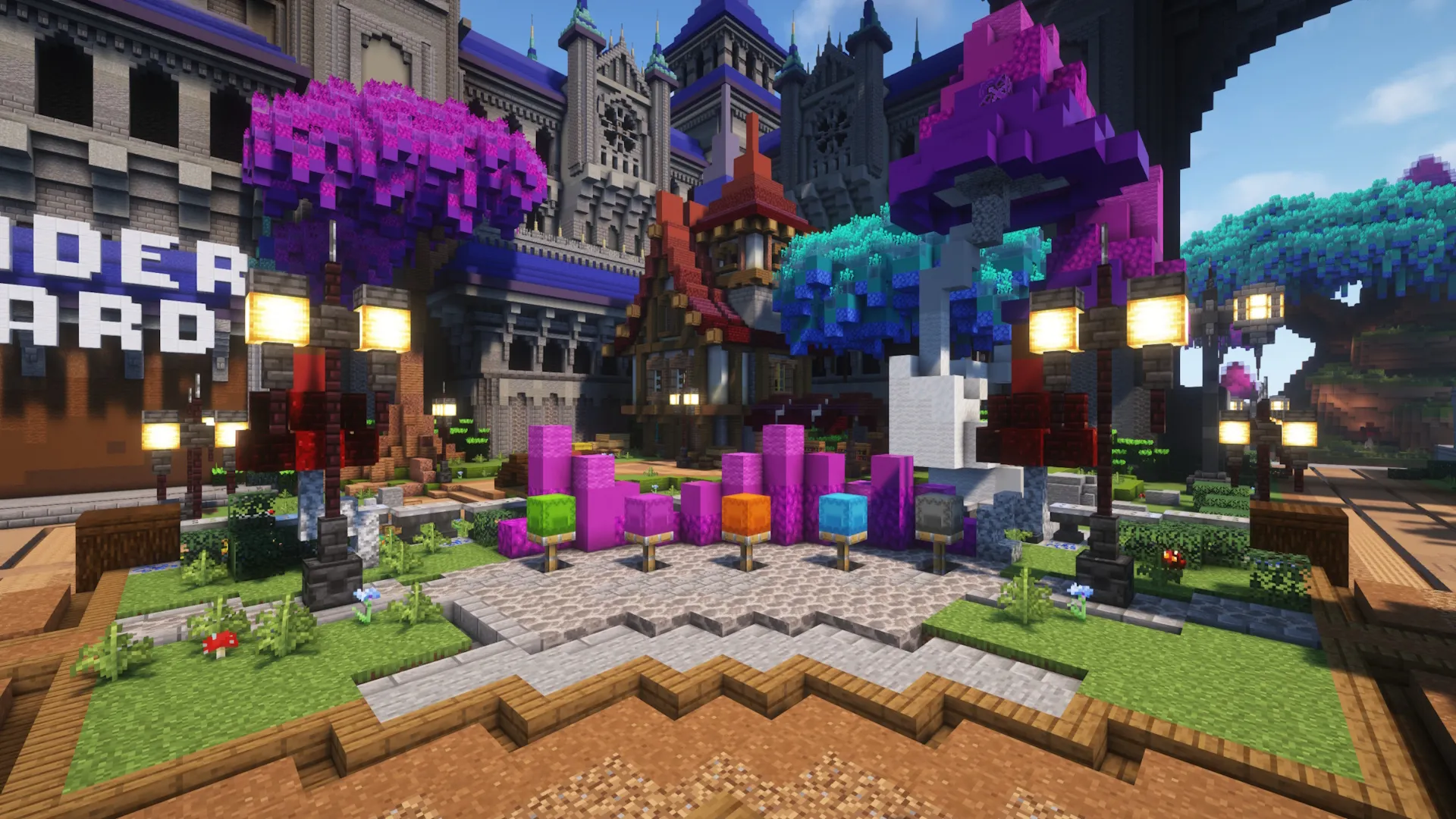 Fantasy Warzone Spawn | BuiltByBit