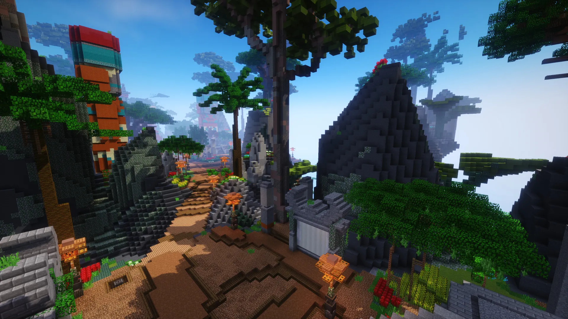 Aztec SkyBlock Spawn